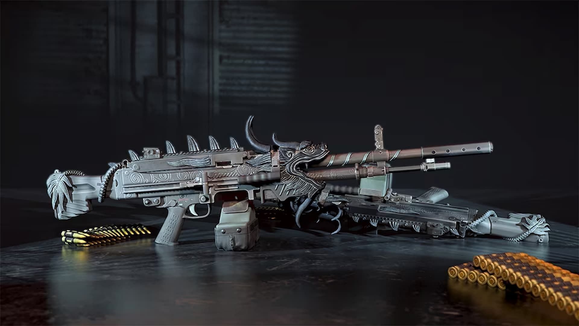 The Iron Lung LMG in The Division 2 (Image via Ubisoft)