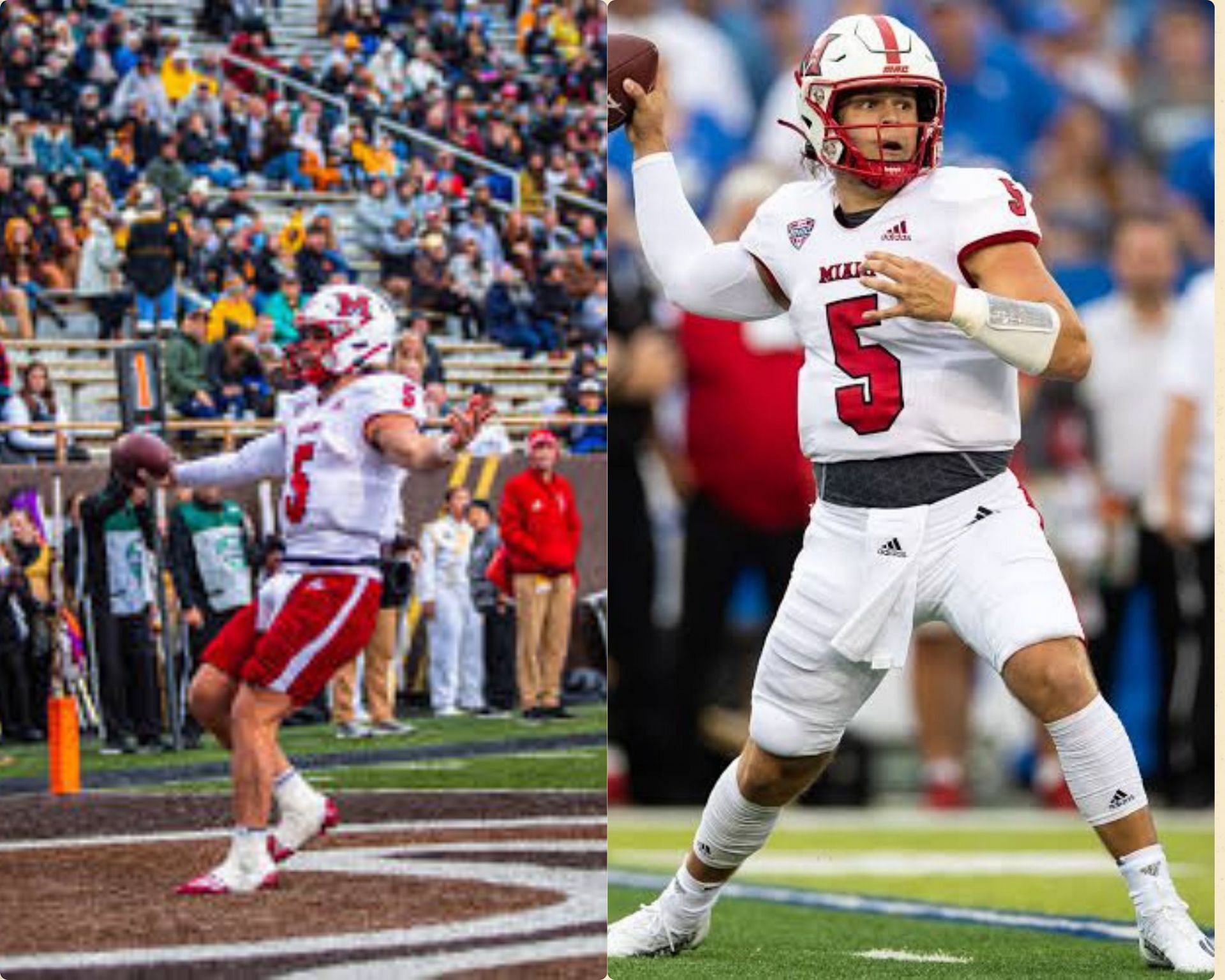 Miami Redhawks quarterback, Brett Gabbert