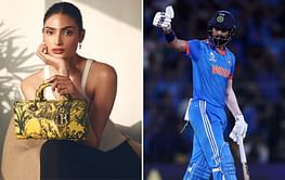 "Best guy ever" - Athiya Shetty reacts to husband KL Rahul's defiant knock in IND vs AUS match of 2023 World Cup