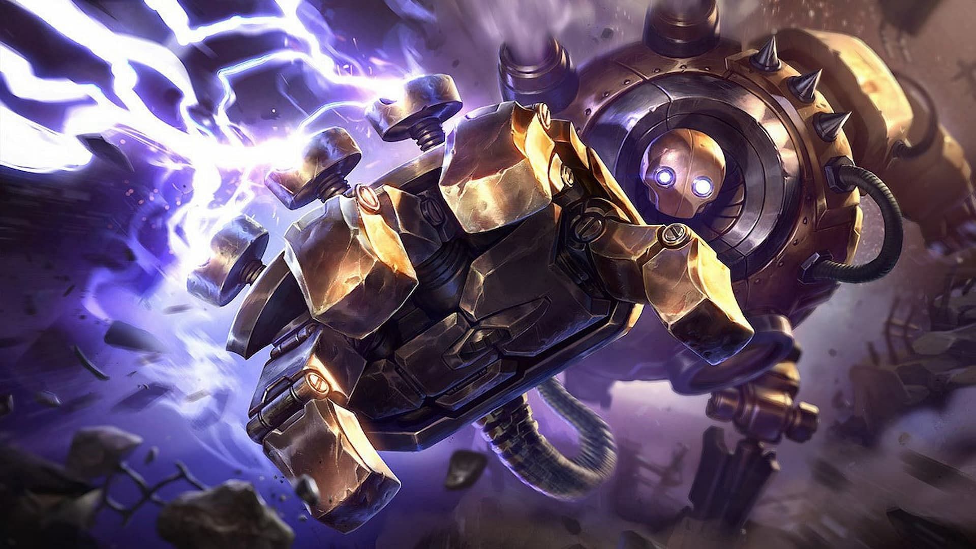 Blitzcrank, the Great Steam Golem (Image via Riot Games)