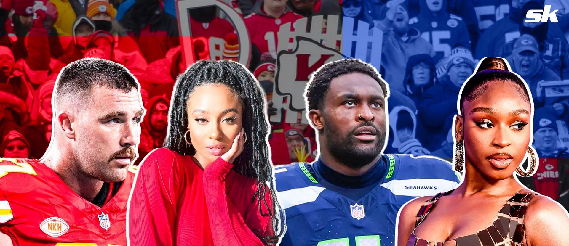 Travis Kelce&rsquo;s ex-GF Kayla Nicole&rsquo;s message on &lsquo;silencing the noise&rsquo; gets DK Metcalf&rsquo;s girlfriend Normani&rsquo;s approval