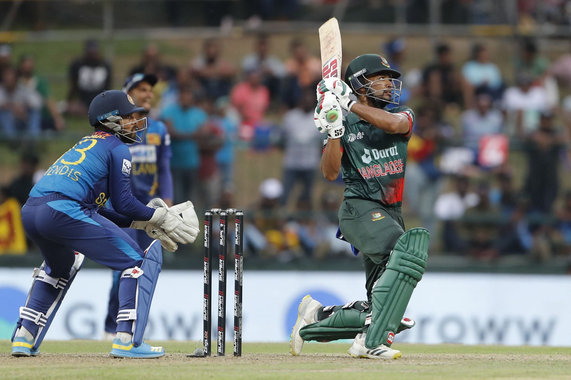 Najmul Hossain Shanto impressed in the Asia Cup. (Pic: Getty Images)