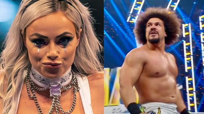 Liv Morgan reacts to Carlito's return at WWE Fastlane