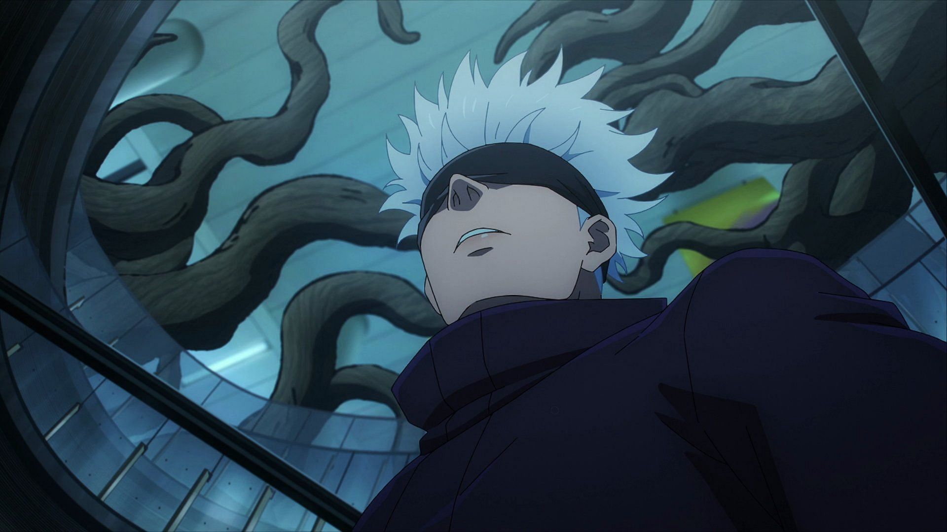 Satoru Gojo as shown in the anime (Image via Studio MAPPA)