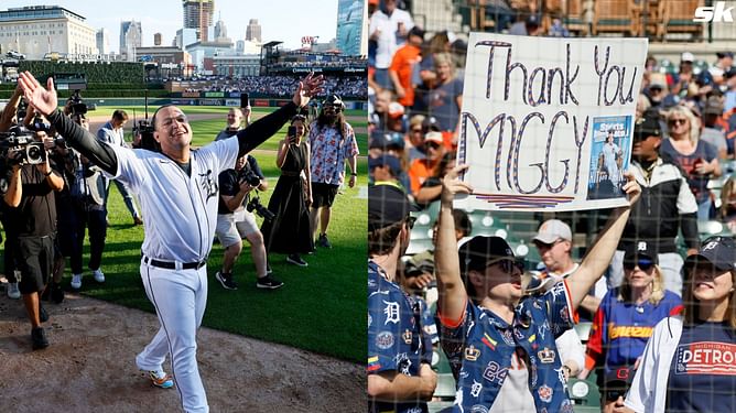 MLB fans get emotional on Tigers' future Hall of Famer Miguel Cabrera's farewell - "Thank you for blessing us Miggy"