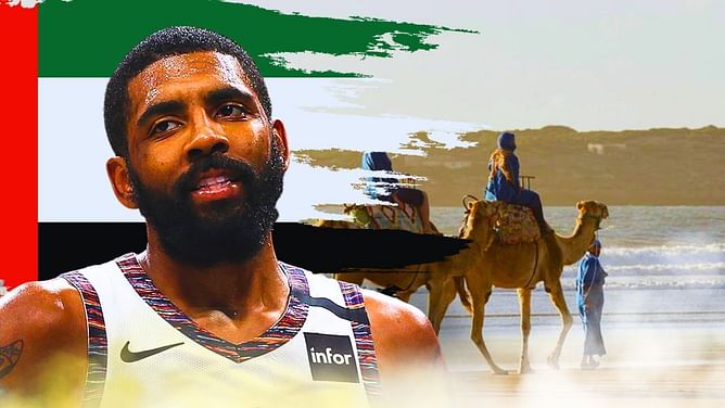 Watch: Kyrie Irving seemingly enjoys camel ride in Abu Dhabi ahead of Dallas Mavericks' preseason opener
