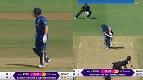 [WATCH] Jonny Bairstow kicks off the 2023 ODI World Cup with a 2nd-ball six off Trent Boult