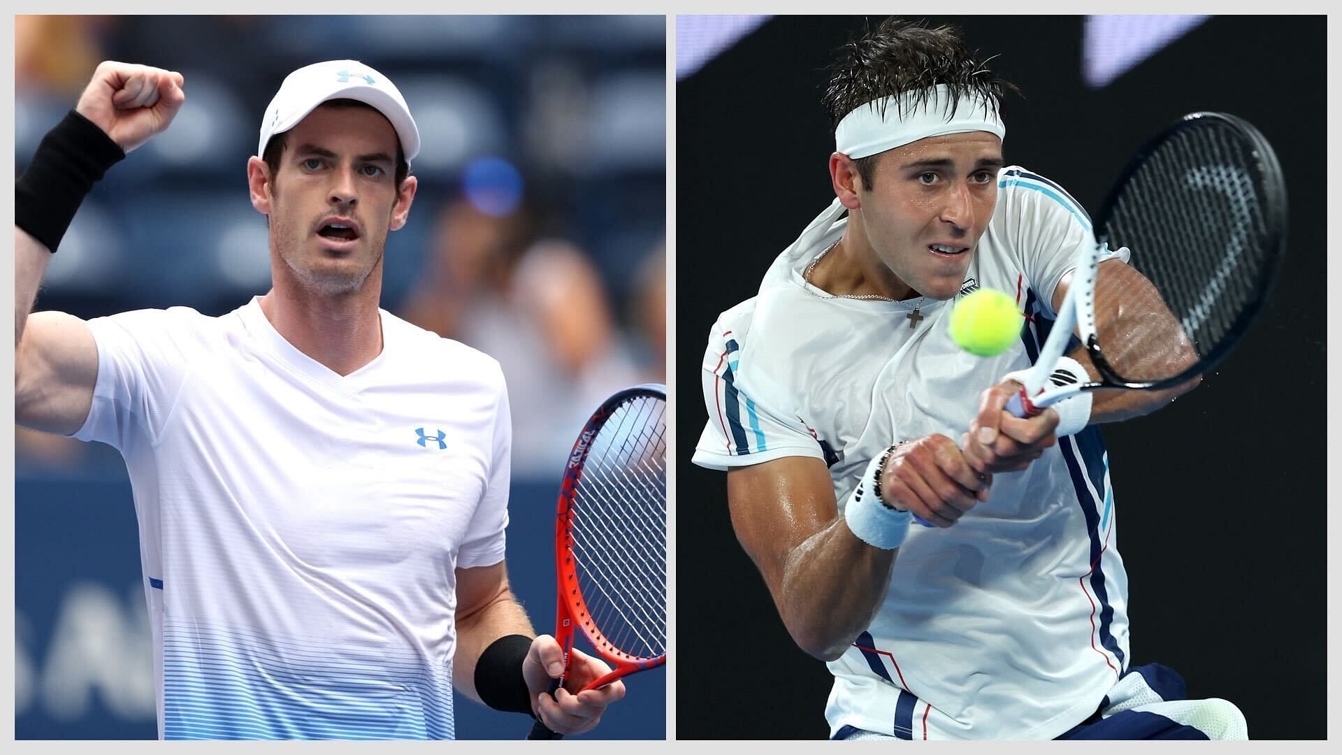 Andy Murray vs Tomas Martin Etcheverry is one of the second-round matches at the 2023 Swiss Indoors.