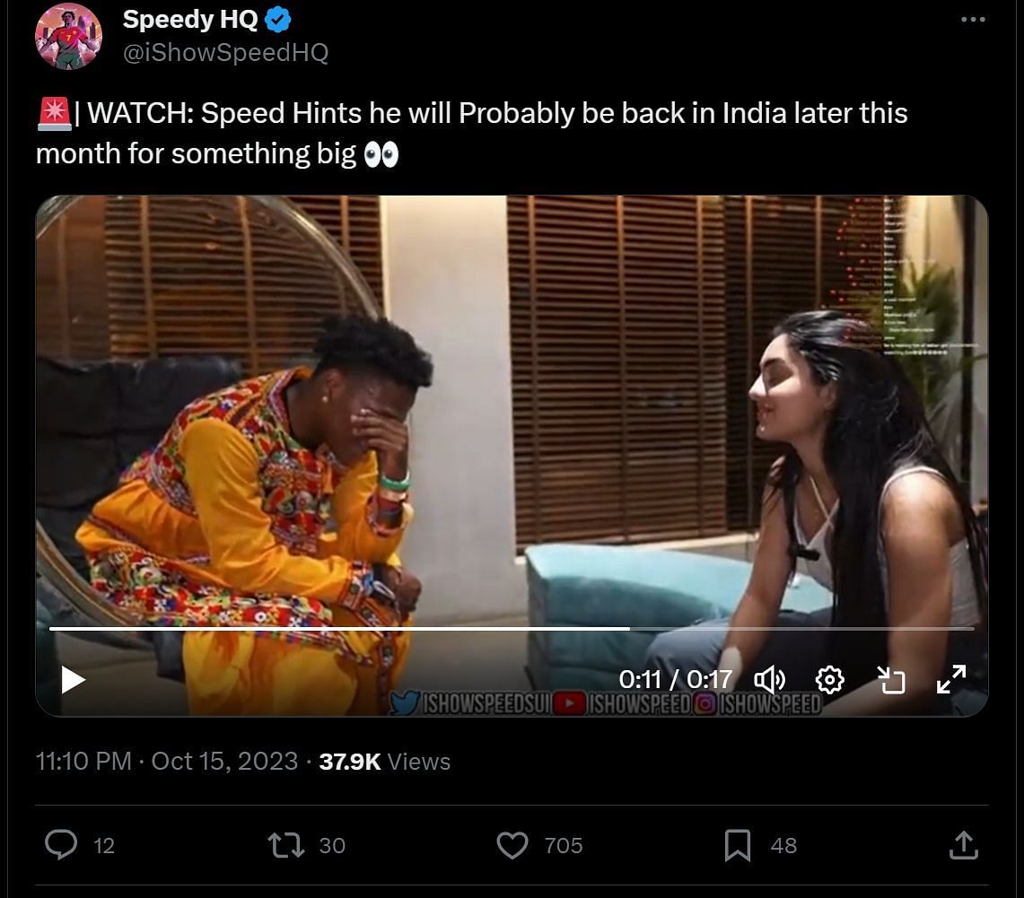 Who's viral American r-rapper IShowSpeed, why he's in India