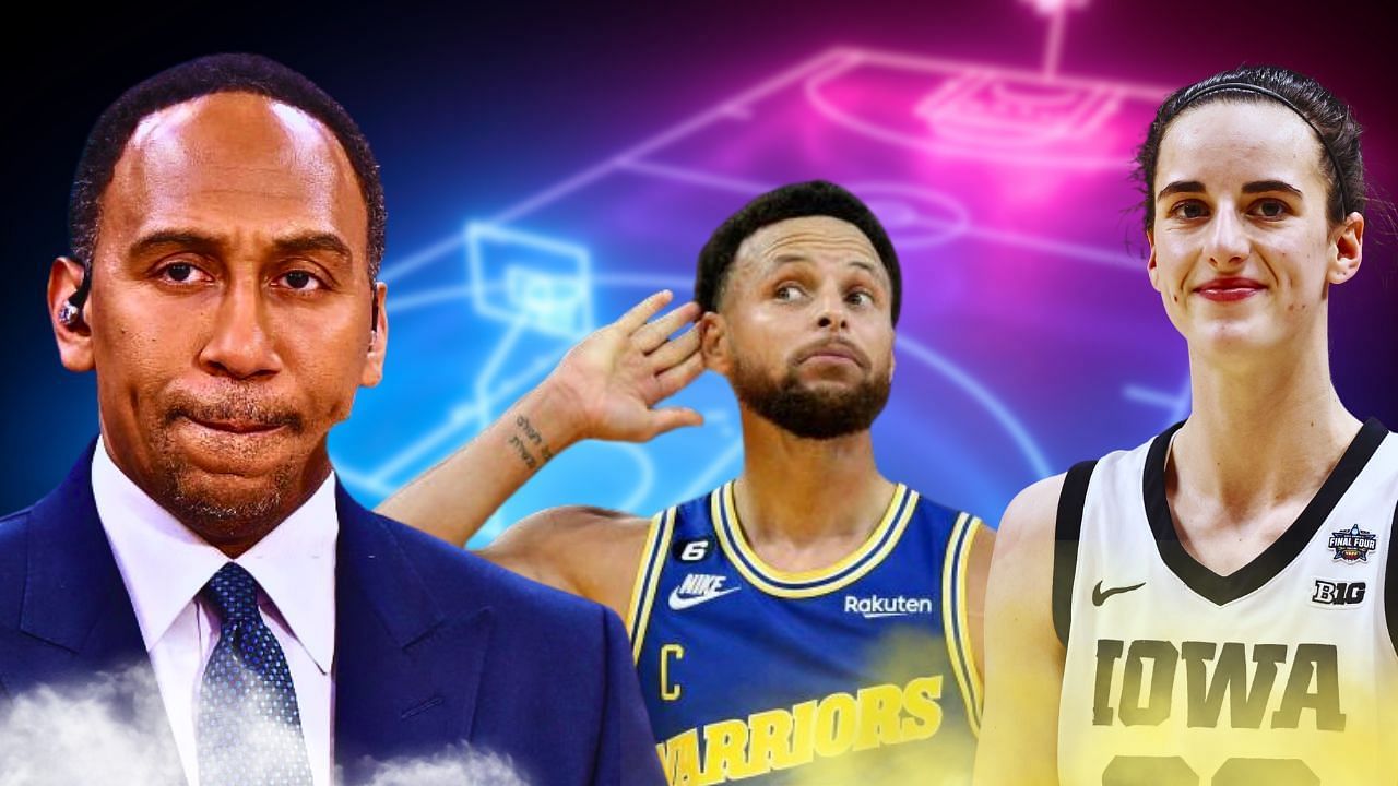 Stephen A. Smith makes a bold comparison that Caitlin Clark is the Steph Curry of women