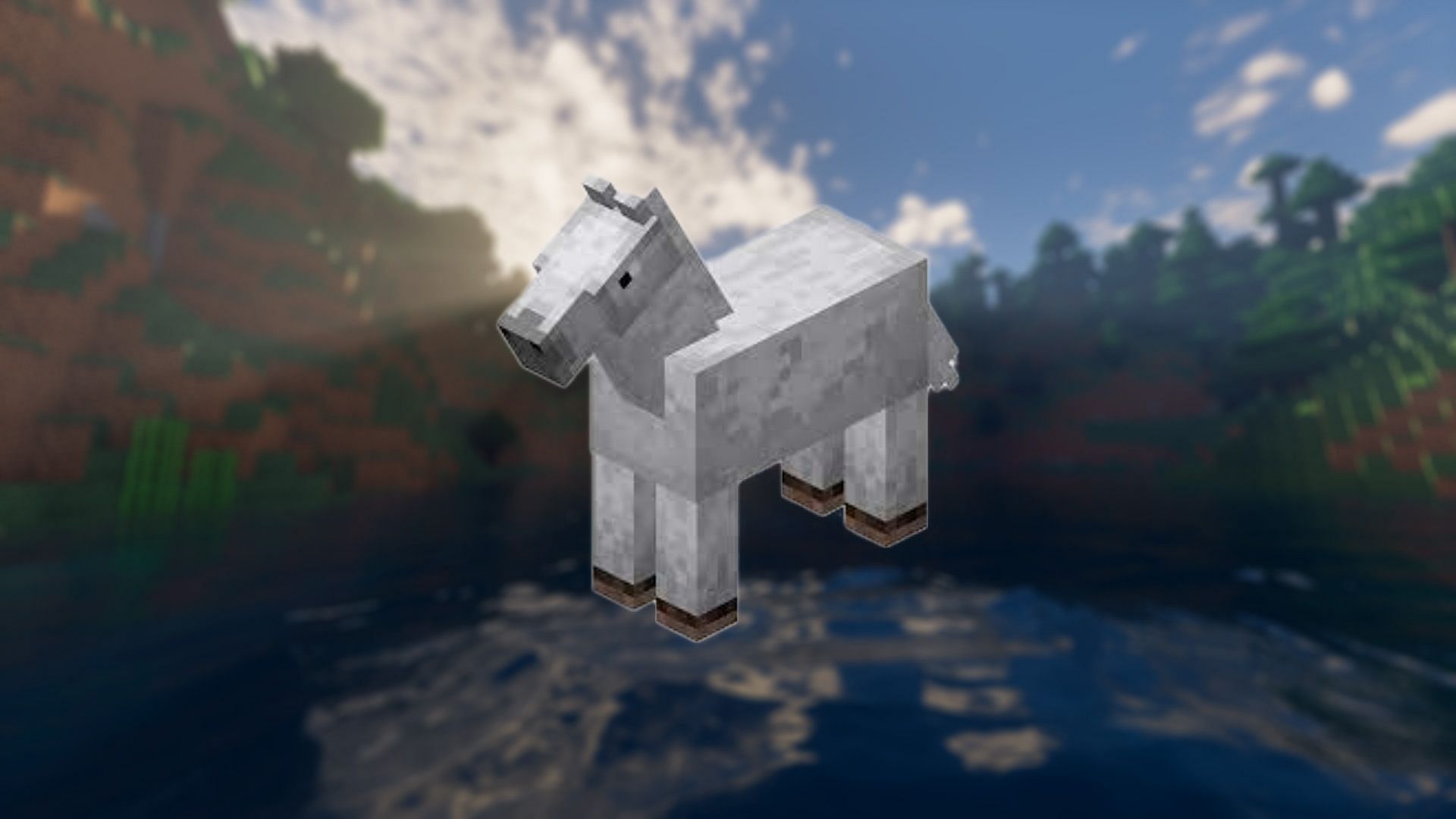 Horse: The best way to travel on land (Image via Mojang)