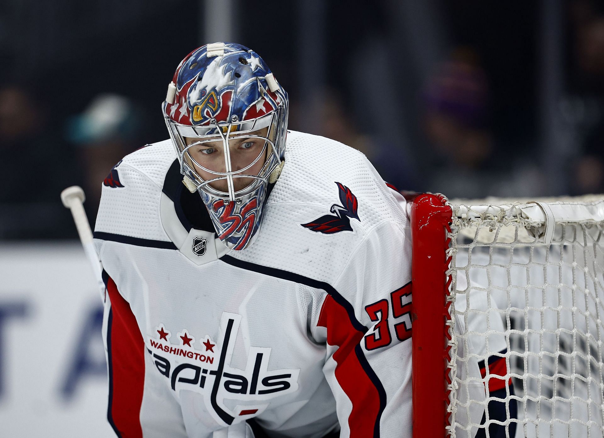 Player profile of Charlie Lindgren. The new Washington Capitals number two  netminder 