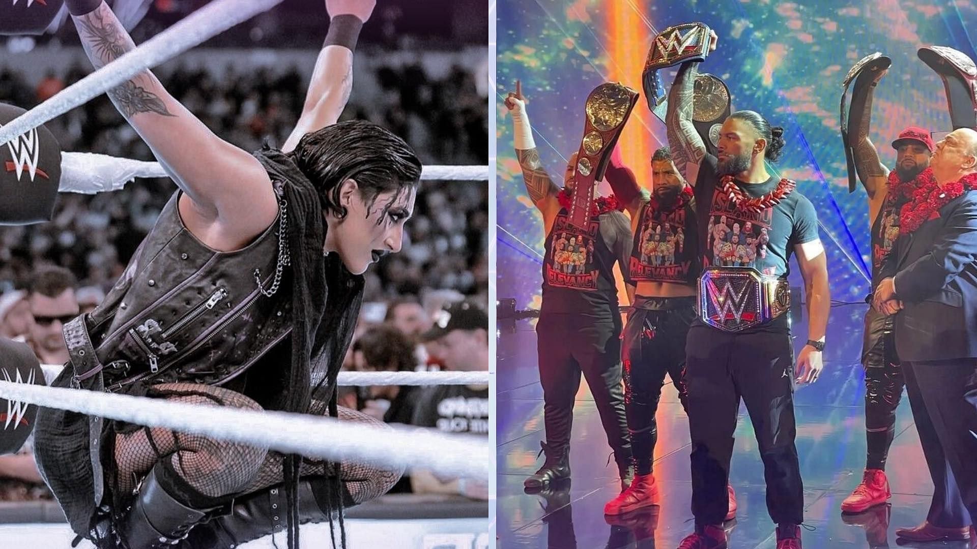 Rhea Ripley and the Bloodline
