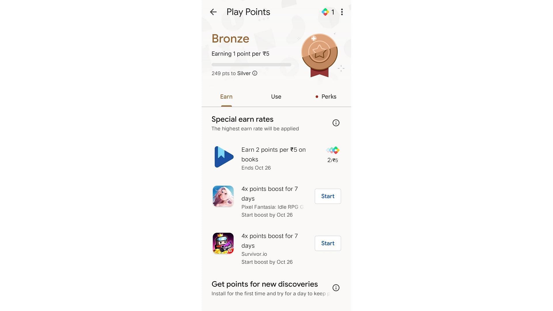 Play Points (Image via Playstore)