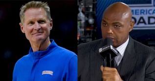 "Predictions are about 90% off": Steve Kerr trolls Charles Barkley for his 'cooked' comments