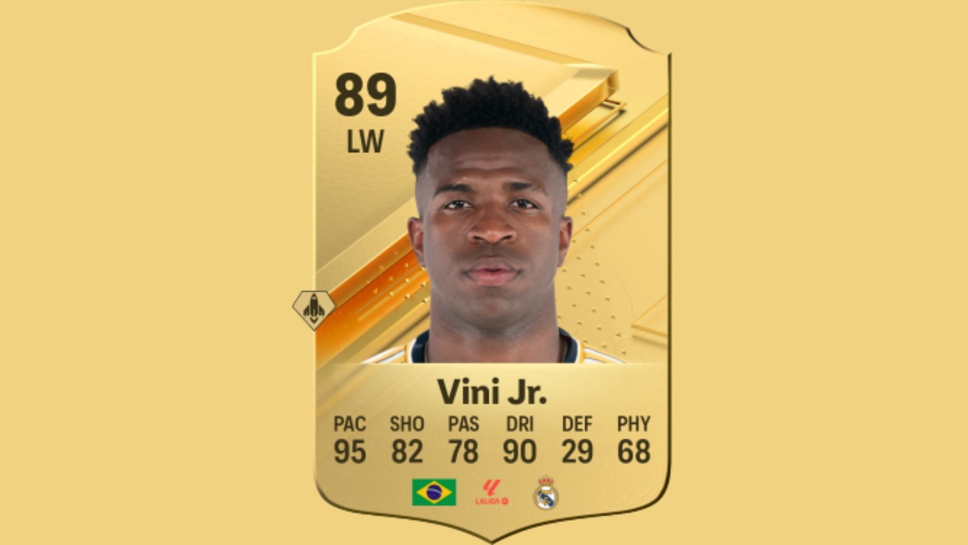 Vinicius Junior in EA FC 24 (Image via EA Sports)