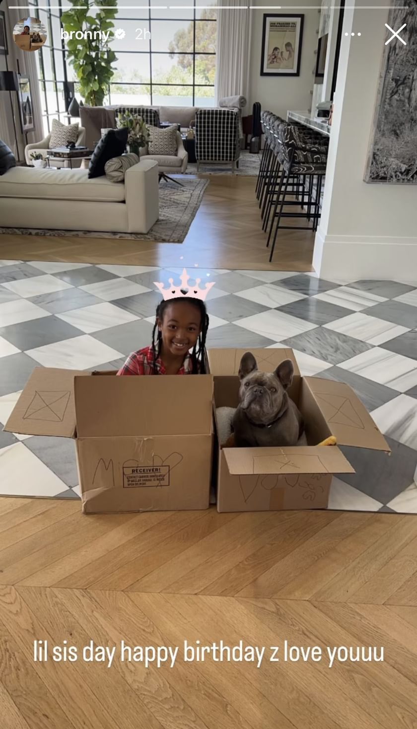 In Photos: LeBron James & Savannah James share pictures from daughter