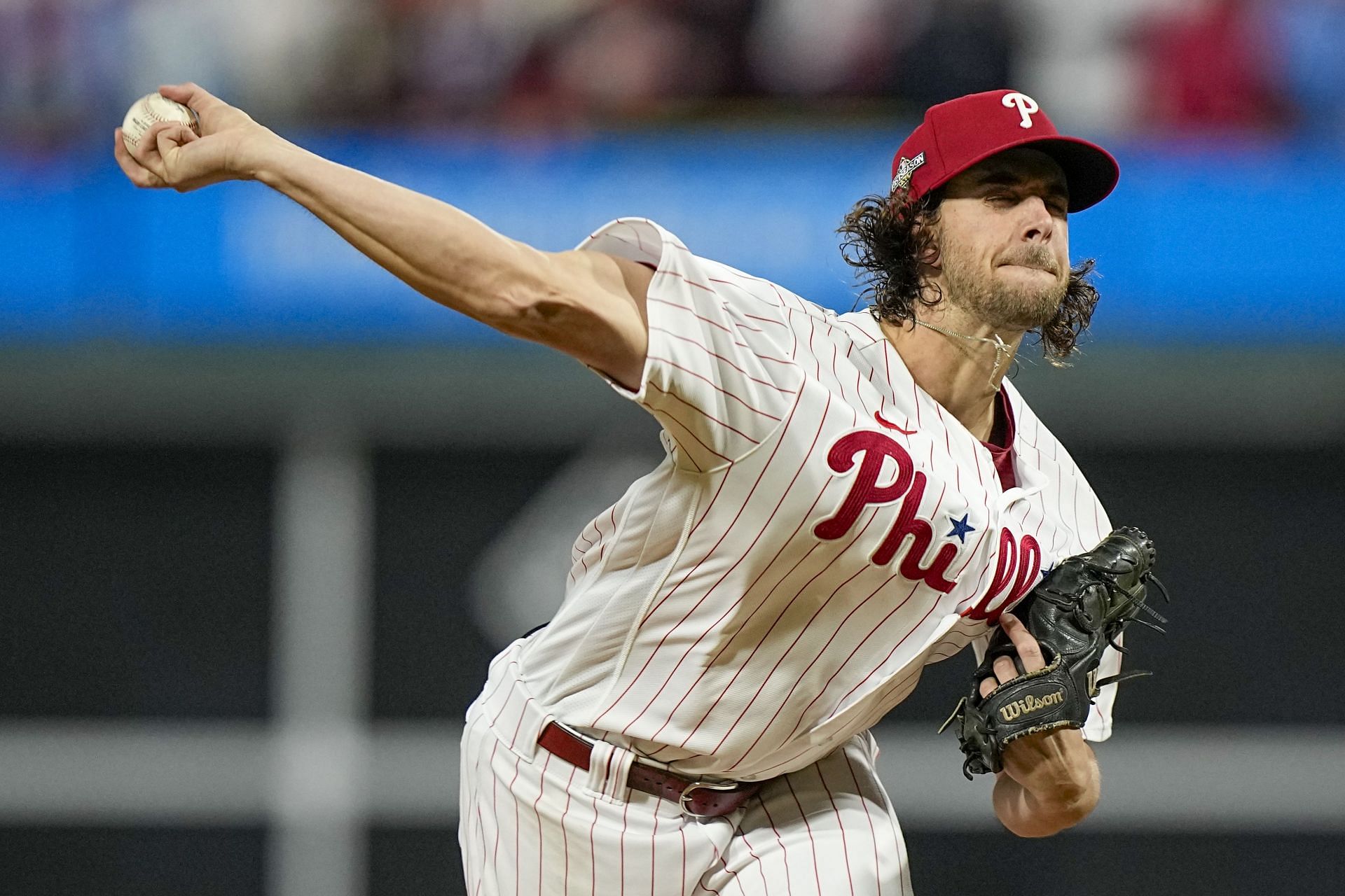 Phillies ace, Aaron Nola showcased a dominant performance in Game 2 of the NLCS against the Arizona Diamondbacks.