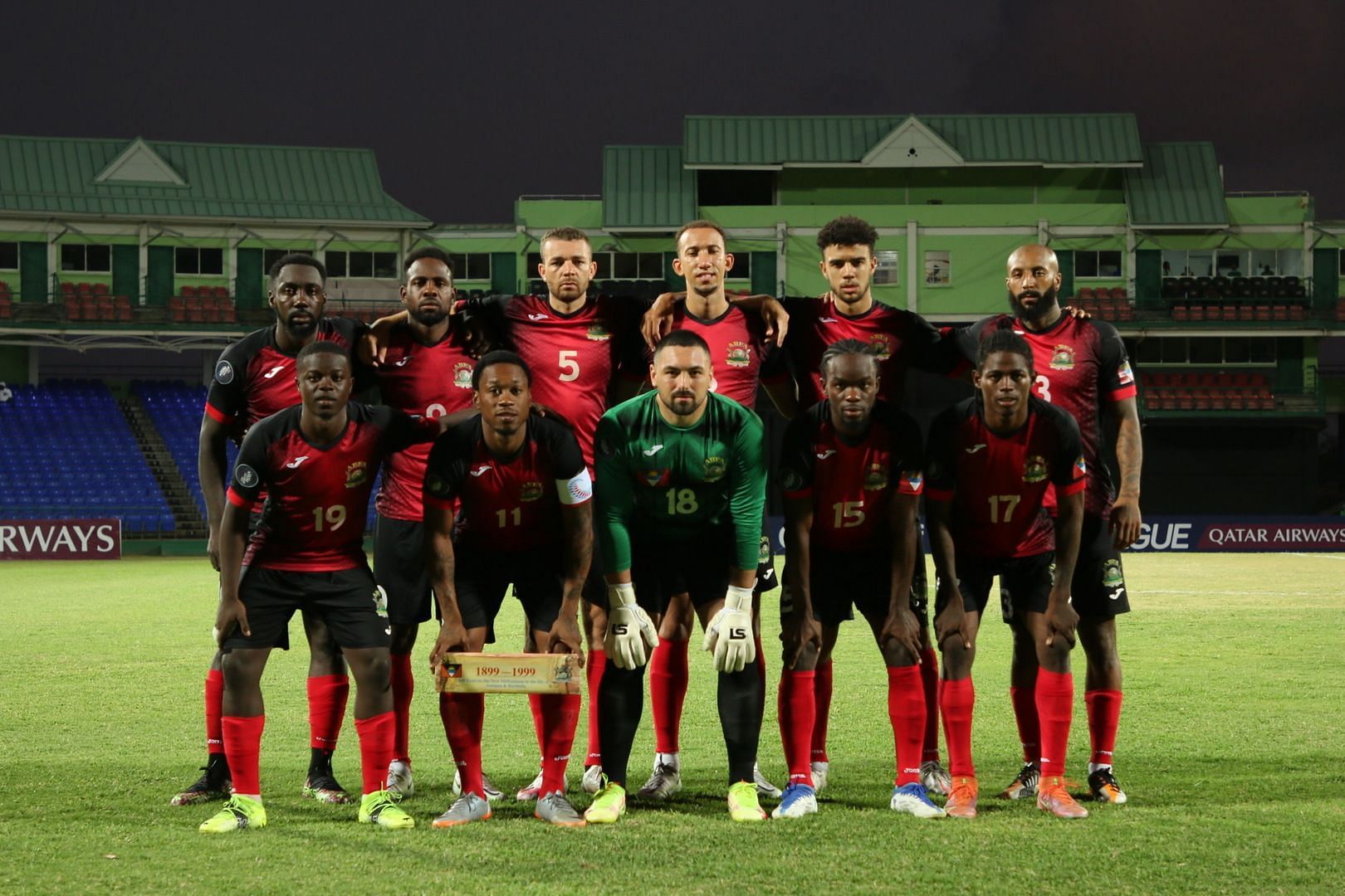 Antigua national football team, credit - Concacaf 