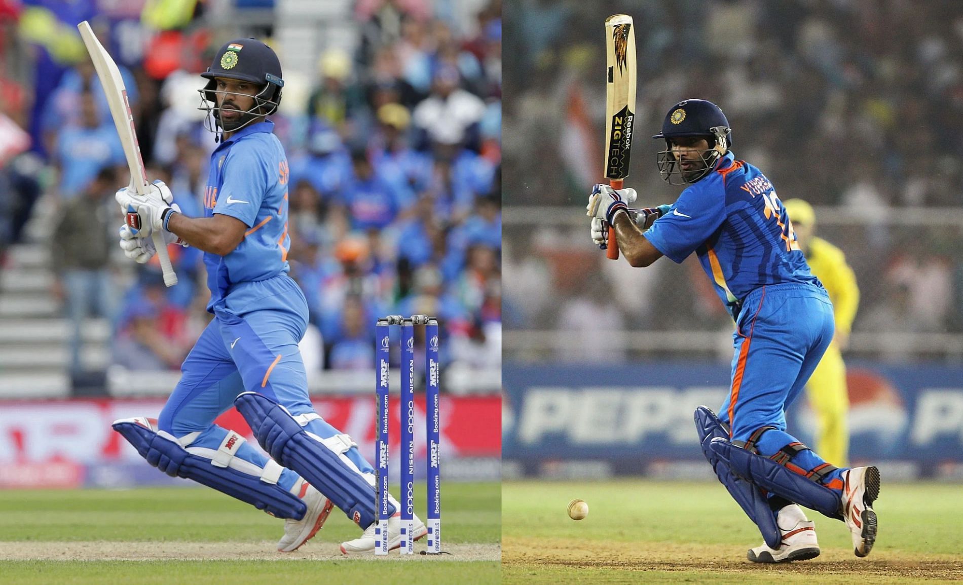 Shikhar Dhawan, Yuvraj Singh, India vs Australia, ODI World Cup
