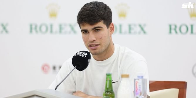 "I am not gonna say that I'm 100%" - Carlos Alcaraz expresses caution about his form for Paris Masters 2023 after injury comeback
