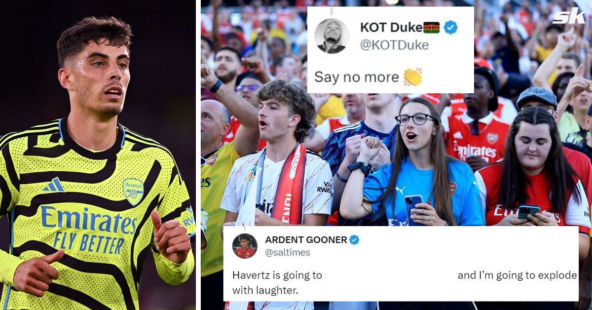 “I’m going to explode with laughter”, “Say no more” – Arsenal fans make ...