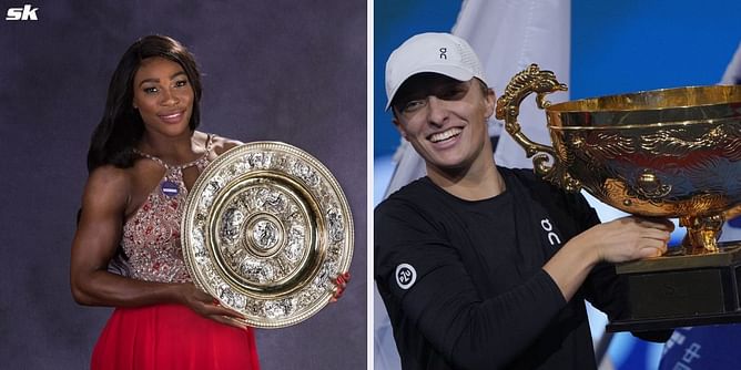Iga Swiatek becomes 1st since Serena Williams to win 5 or more WTA titles in back-to-back seasons