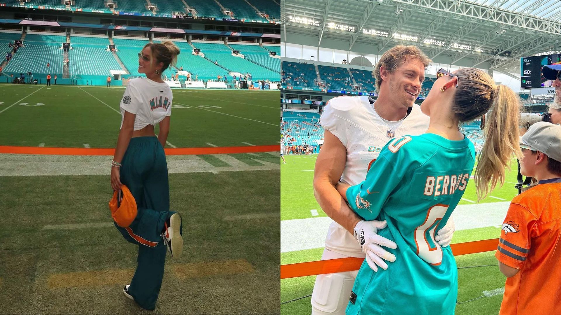 Alix Earle and Braxton Berrios feature on a TikTok video together.