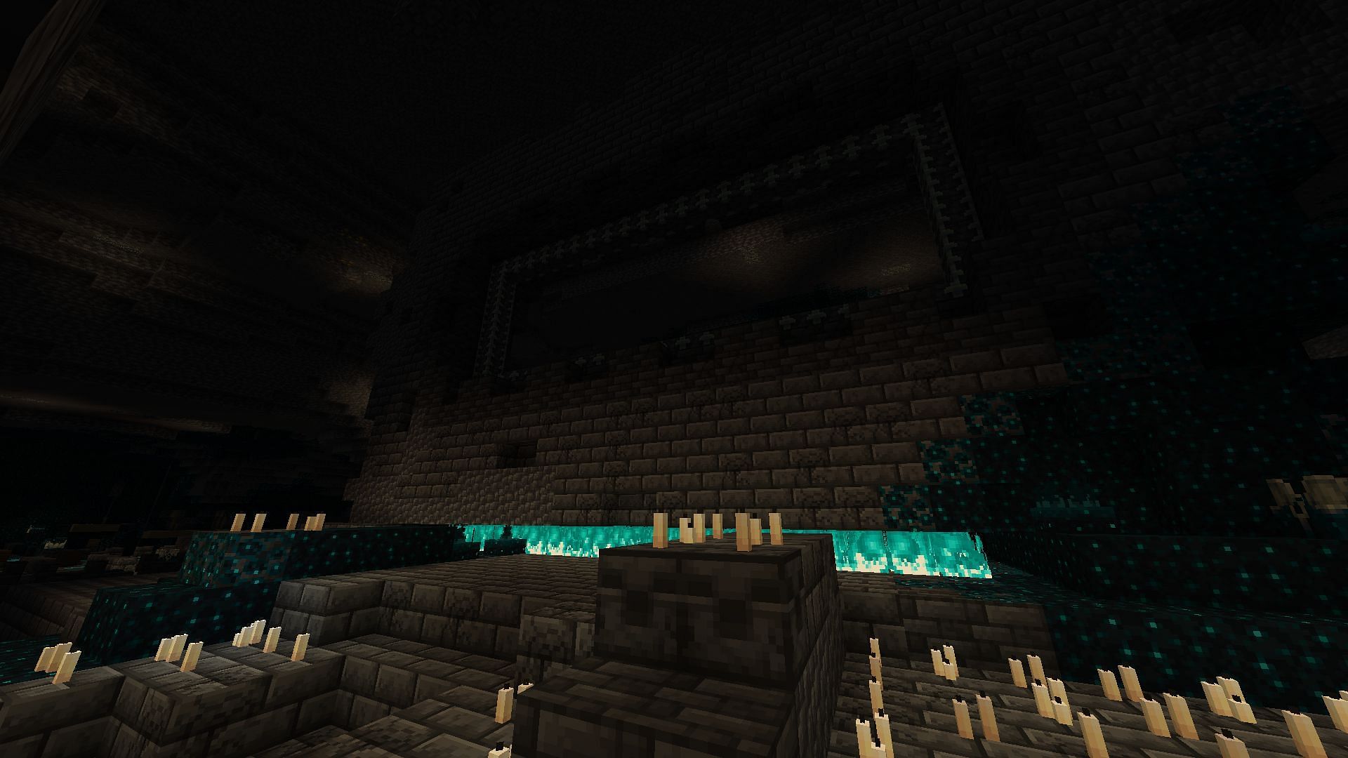 The enchanted golden apple is most commonly found in ancient cities (Image via Mojang)