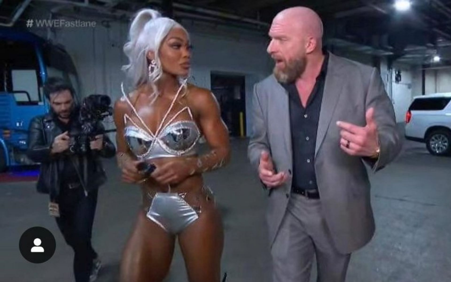 The former AEW TBS Champion with Triple H