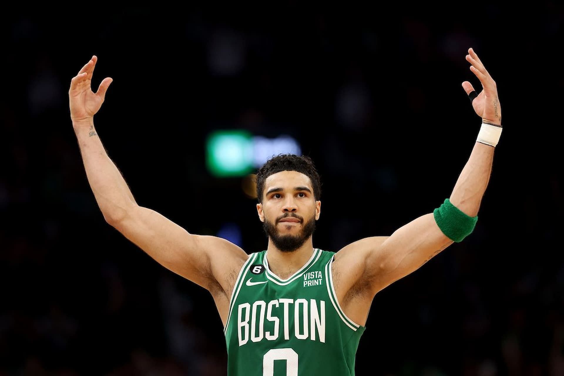 Jayson Tatum of the Boston Celtics