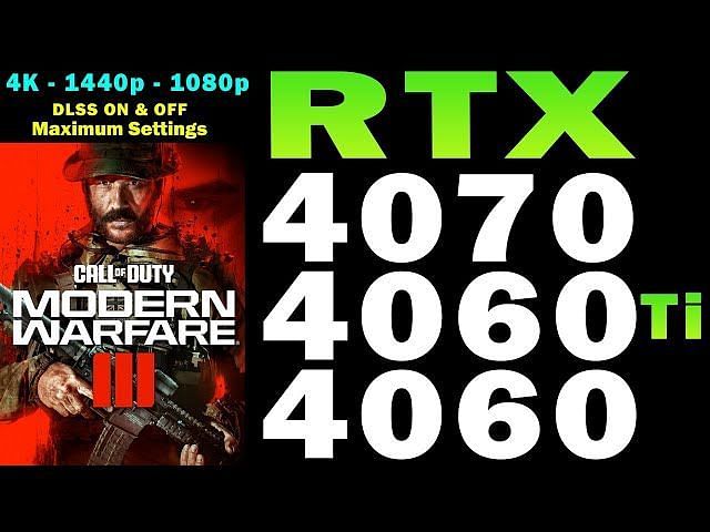 Best Modern Warfare 3 Graphics Settings For Nvidia Rtx 4060 Ti