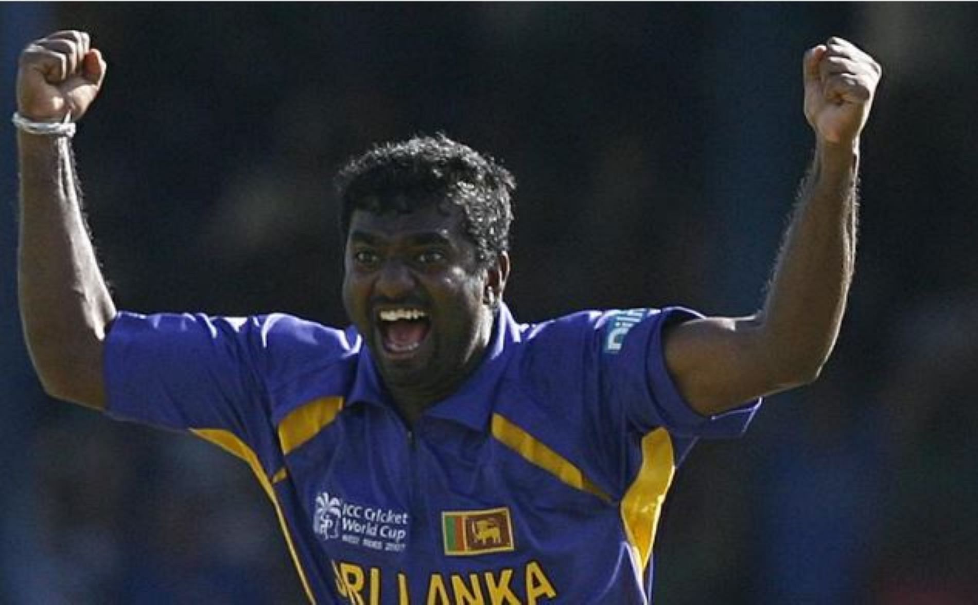 Muralitharan bowled a brilliant spell to lead Sri Lanka to the 2007 final.