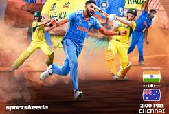 India vs Australia, 2023 World Cup: Toss result and playing 11s for today’s match, umpires list and pitch report