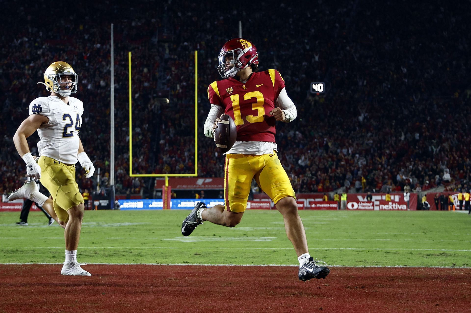 Notre Dame and USC have had a rivalry since 1926