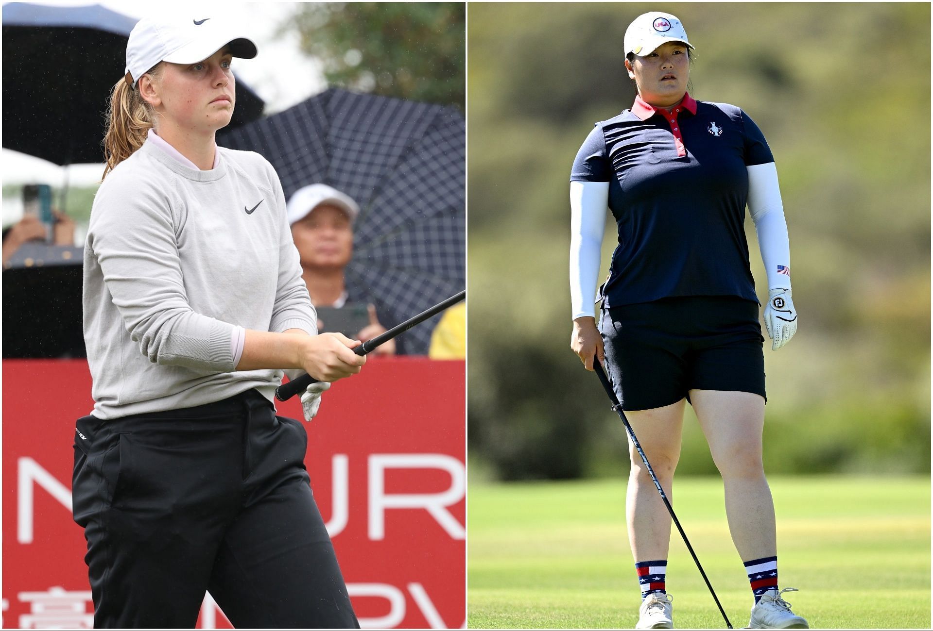 Maja Stark and Angel Yin at LPGA Shanghai (via Getty Images)