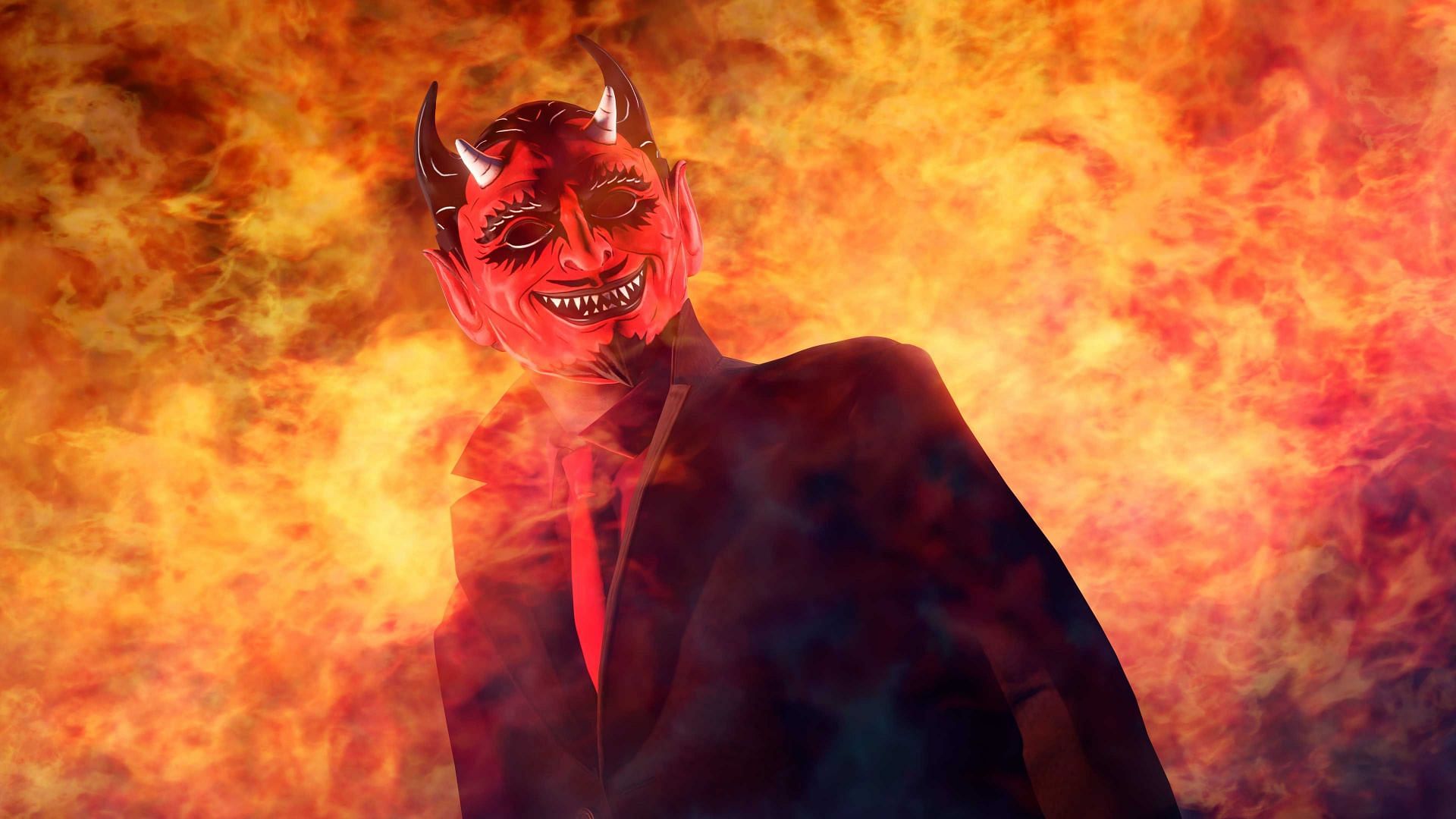 This is the free mask you get by logging in this week (Image via Rockstar Games)