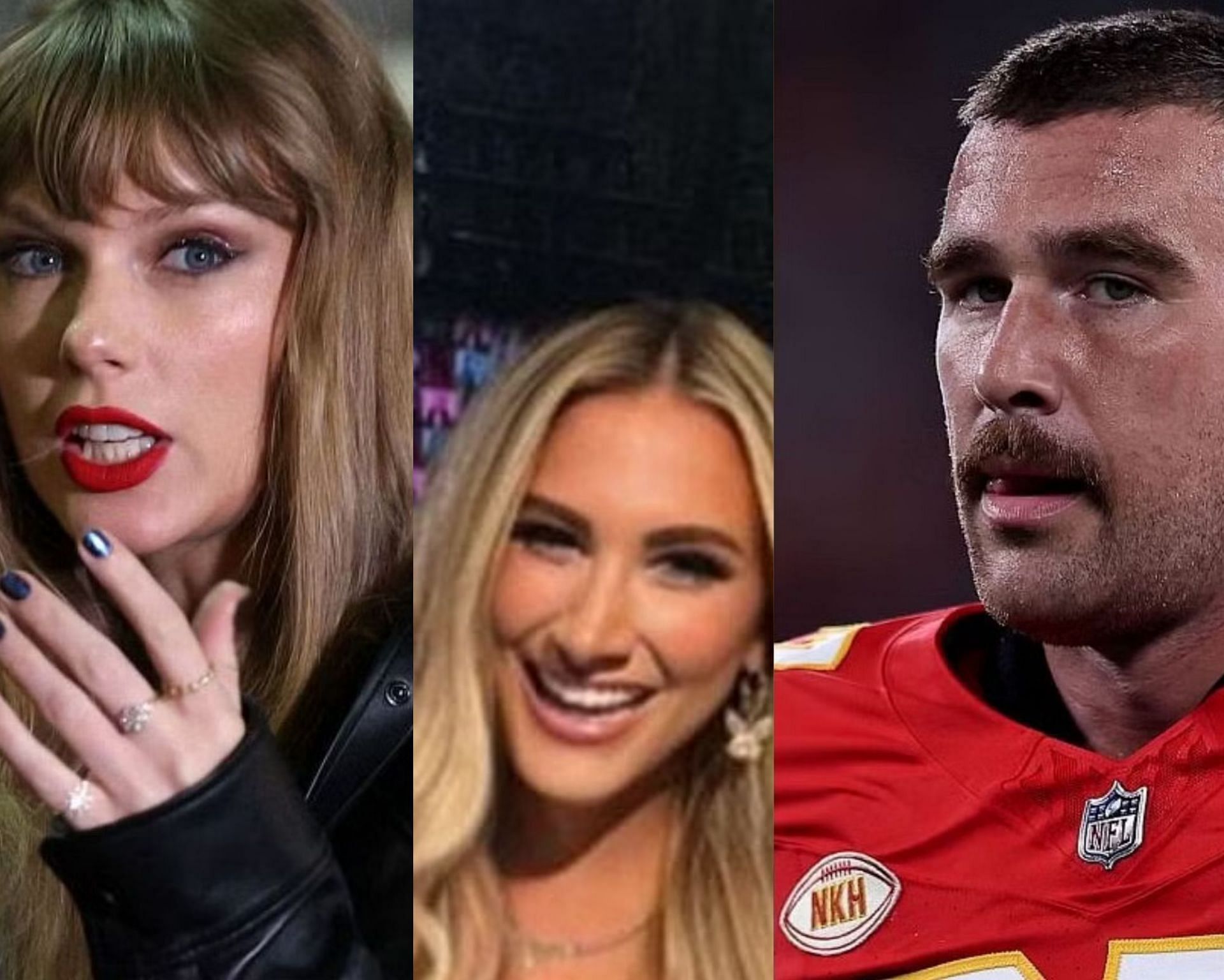 Taylor Swift, Kristen Saban and Travis Kelce