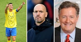 "Makes Erik ten Hag look even dumber" - Piers Morgan lauds Cristiano Ronaldo, calls out Manchester United boss after Al-Nassr's 4-3 win