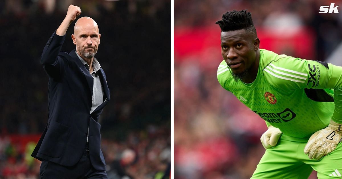 Manchester United manager Erik ten Hag backs Andre Onana despite poor form