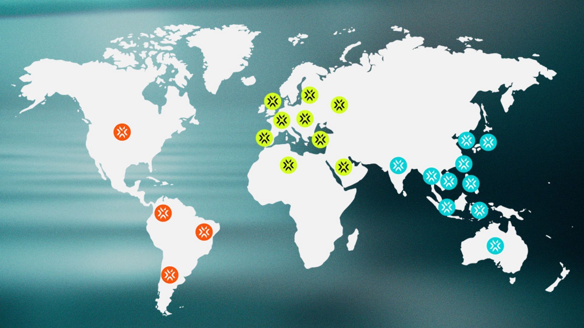 Valorant Challengers 2024 ecosystem map (Image via Riot Games)