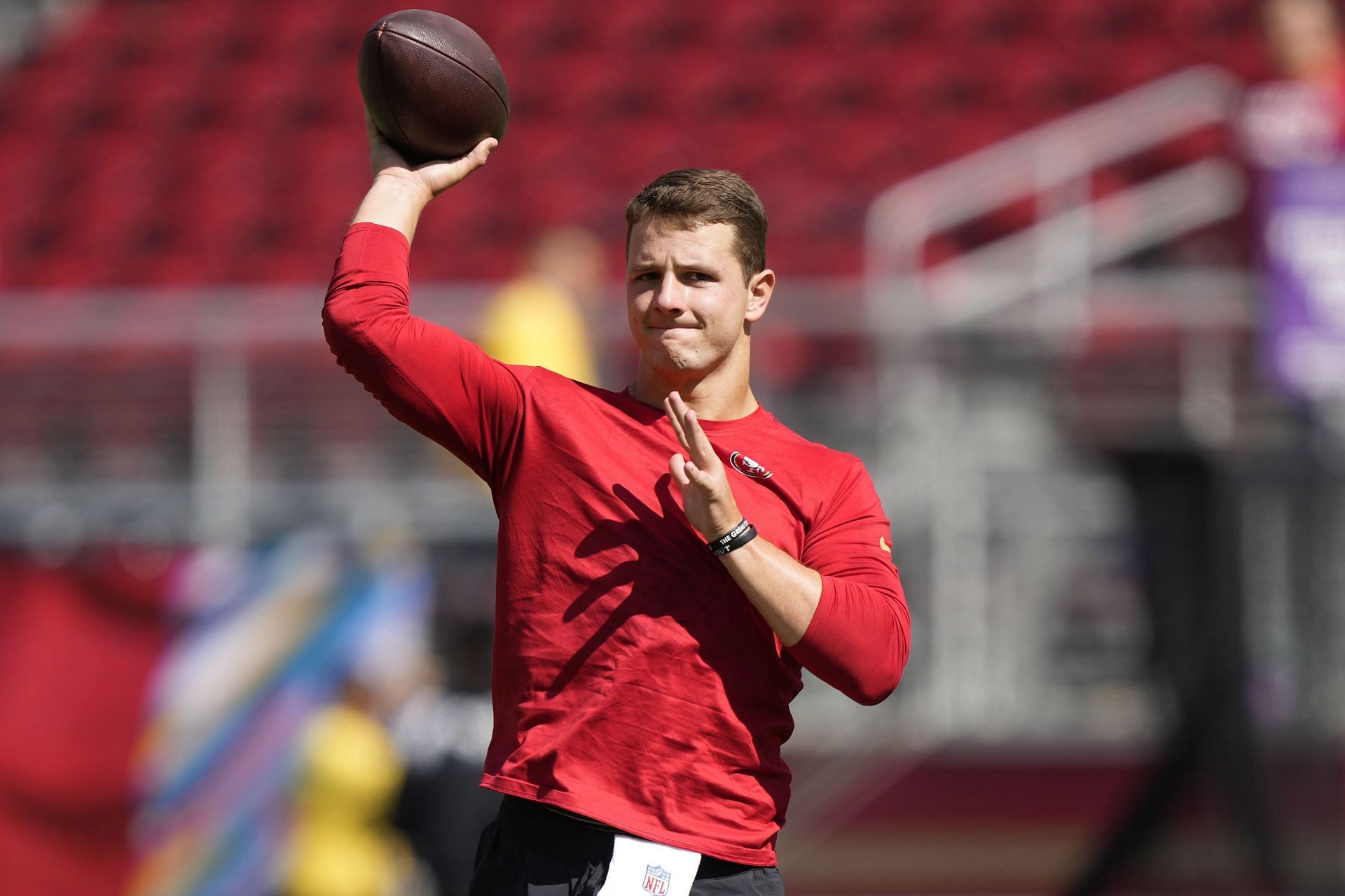 Brock Purdy at Arizona Cardinals v San Francisco 49ers