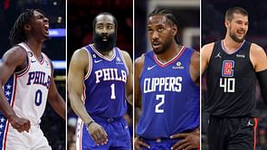 Which 3 NBA players benefit the most from James Harden trade?