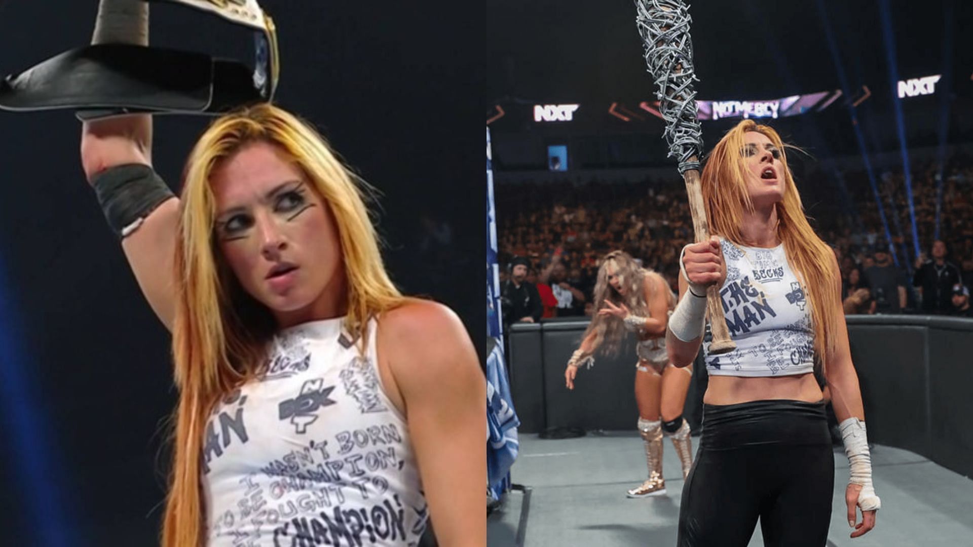 Becky Lynch retained her NXT Women