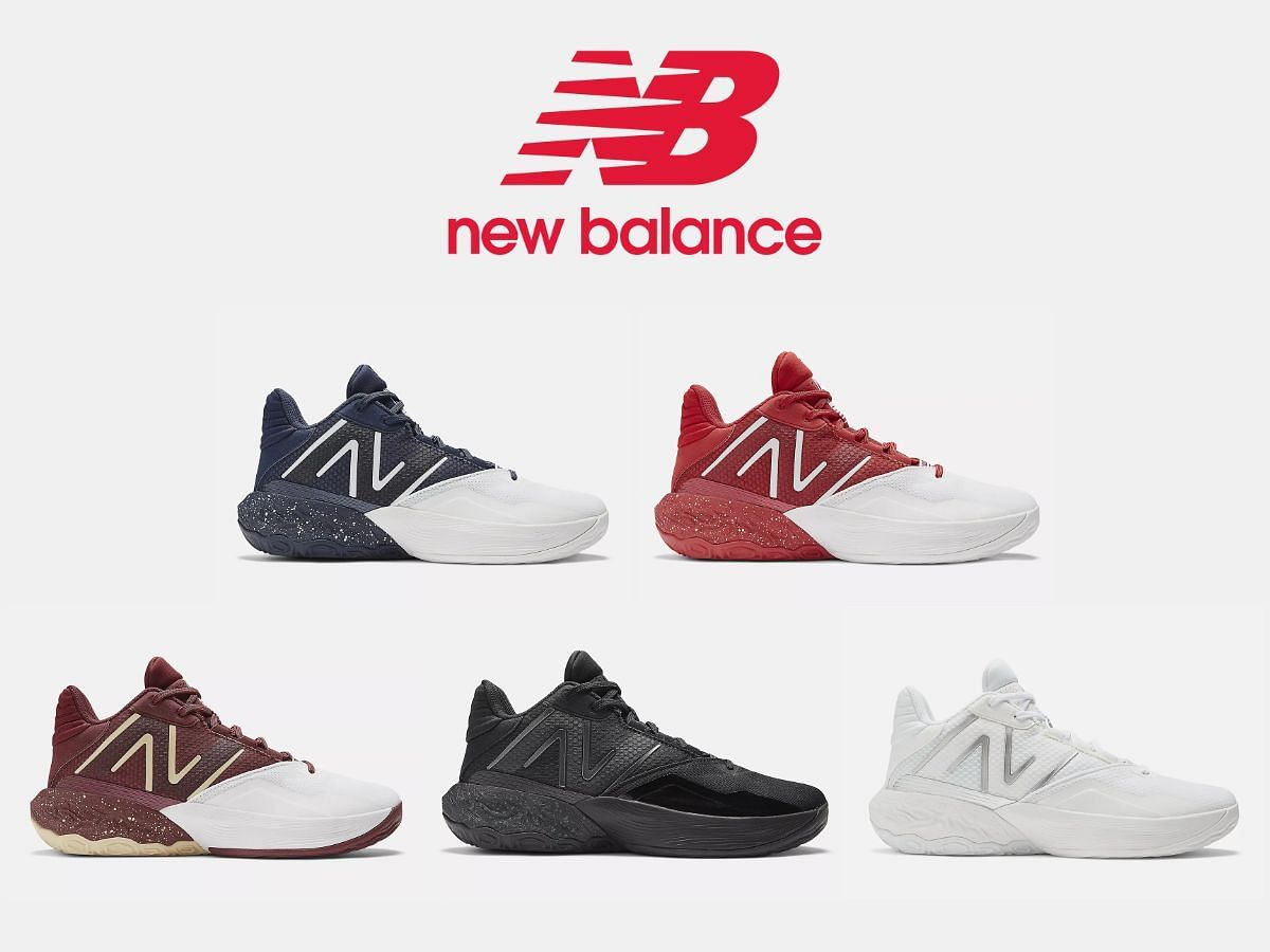 Every sneaker launching in the New Balance Two WXY V4 Team Bank collection