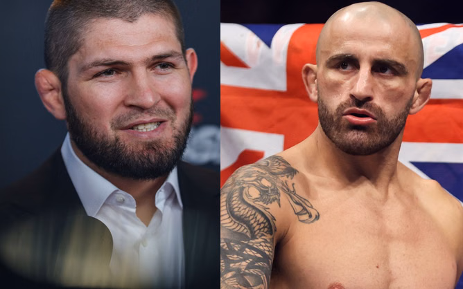 "We see you" - Khabib Nurmagomedov's message to Alexander Volkanovski pre-UFC 294 echoed claims of money-grab