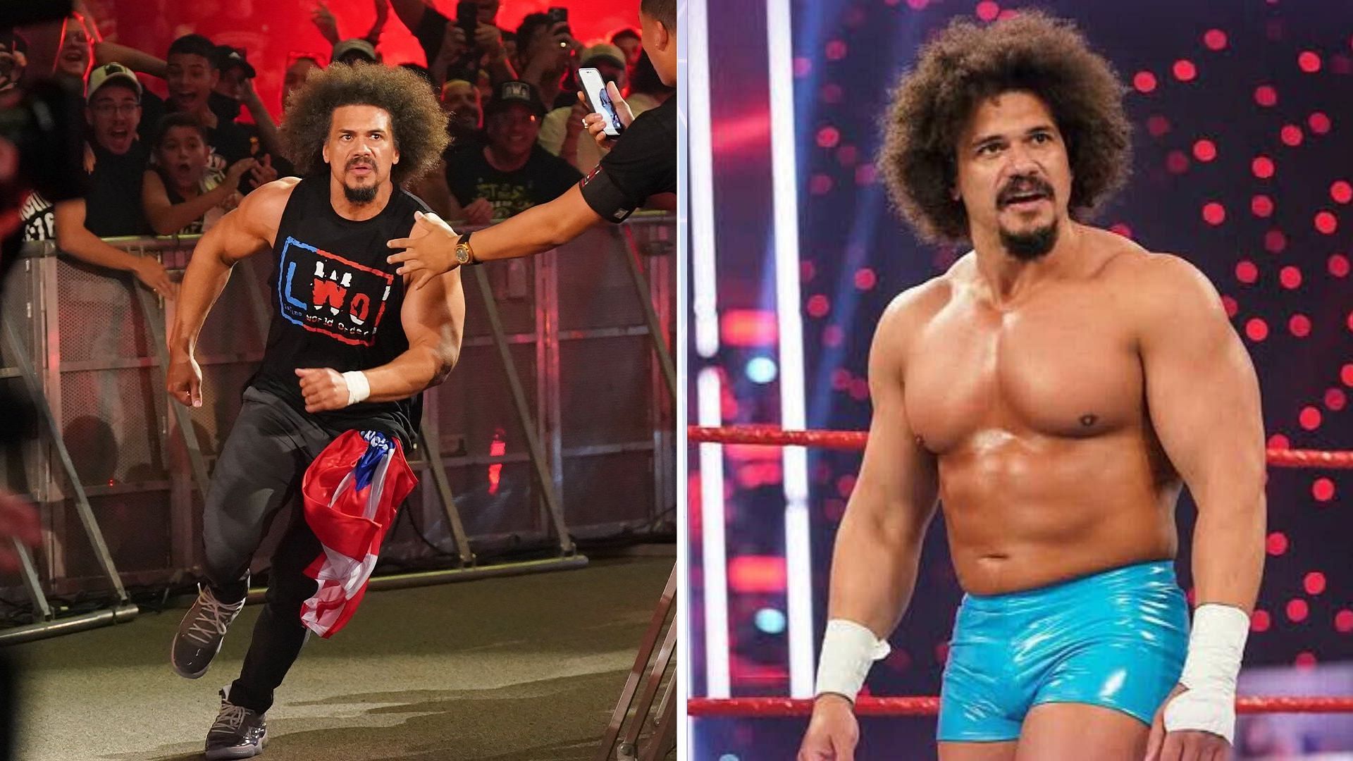 Carlito returned to WWE programming at Fastlane