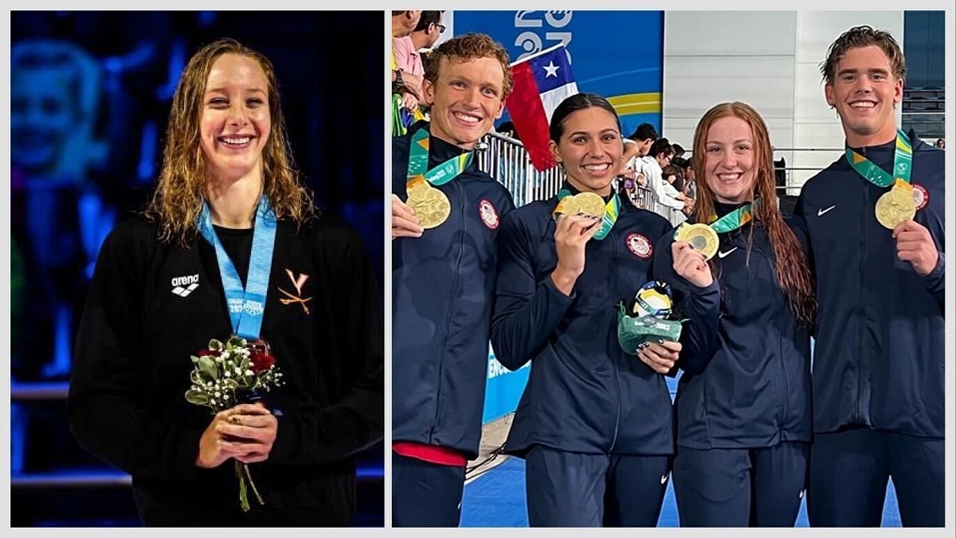 America continued its dominance in swimming at the Pan-Am Games 