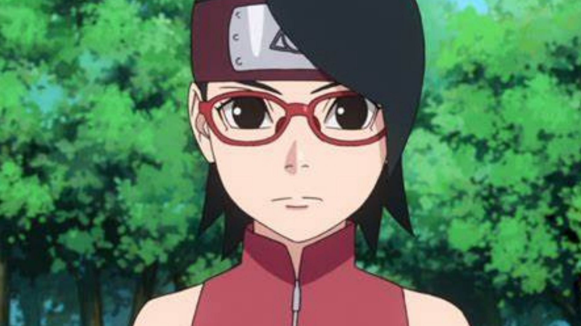 Sarada Uchiha in the series (Image via Studio Pierrot)