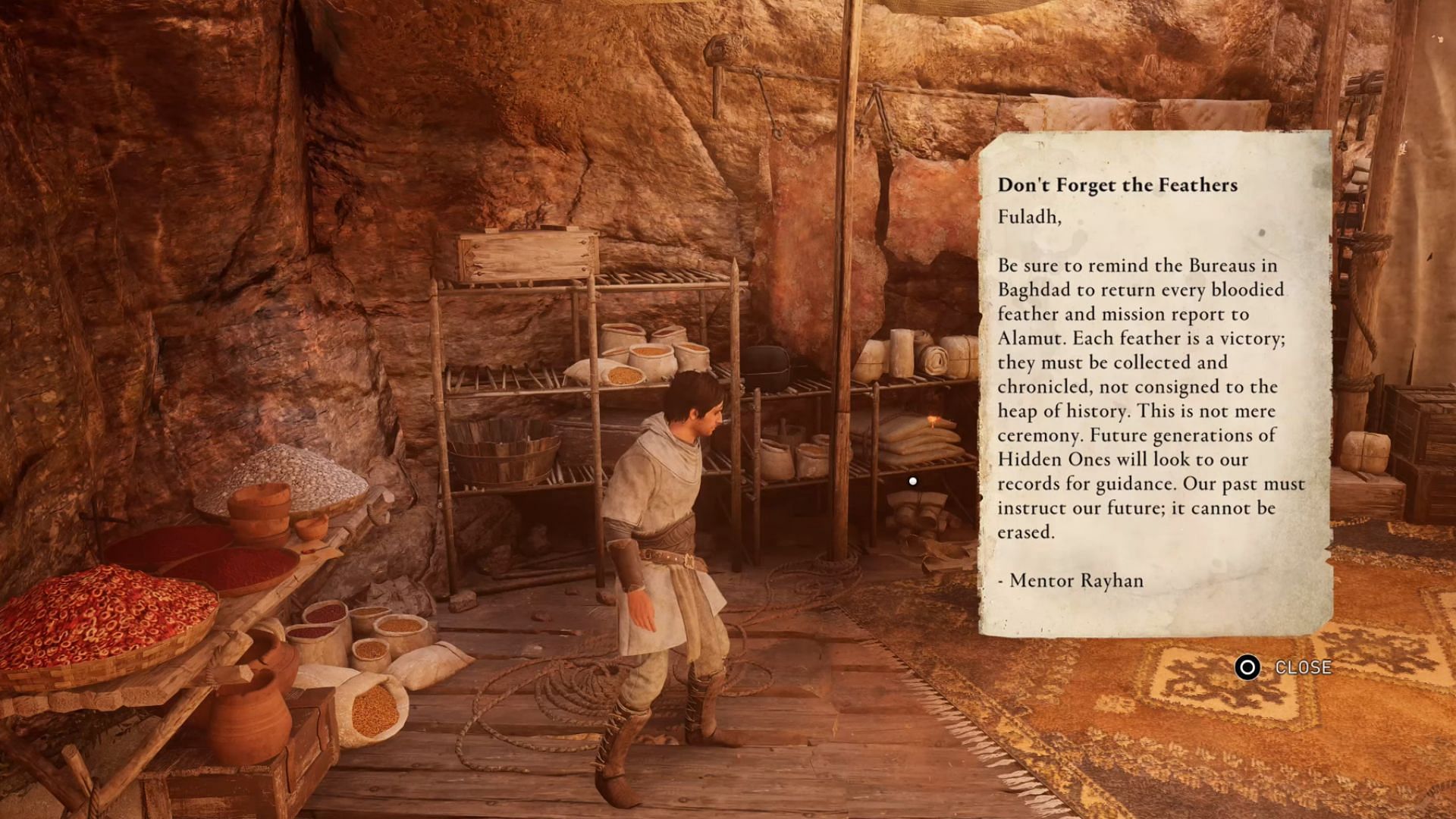 In Assassin&#039;s Creed Mirage, there are minor tasks to do (Image via Ubisoft)